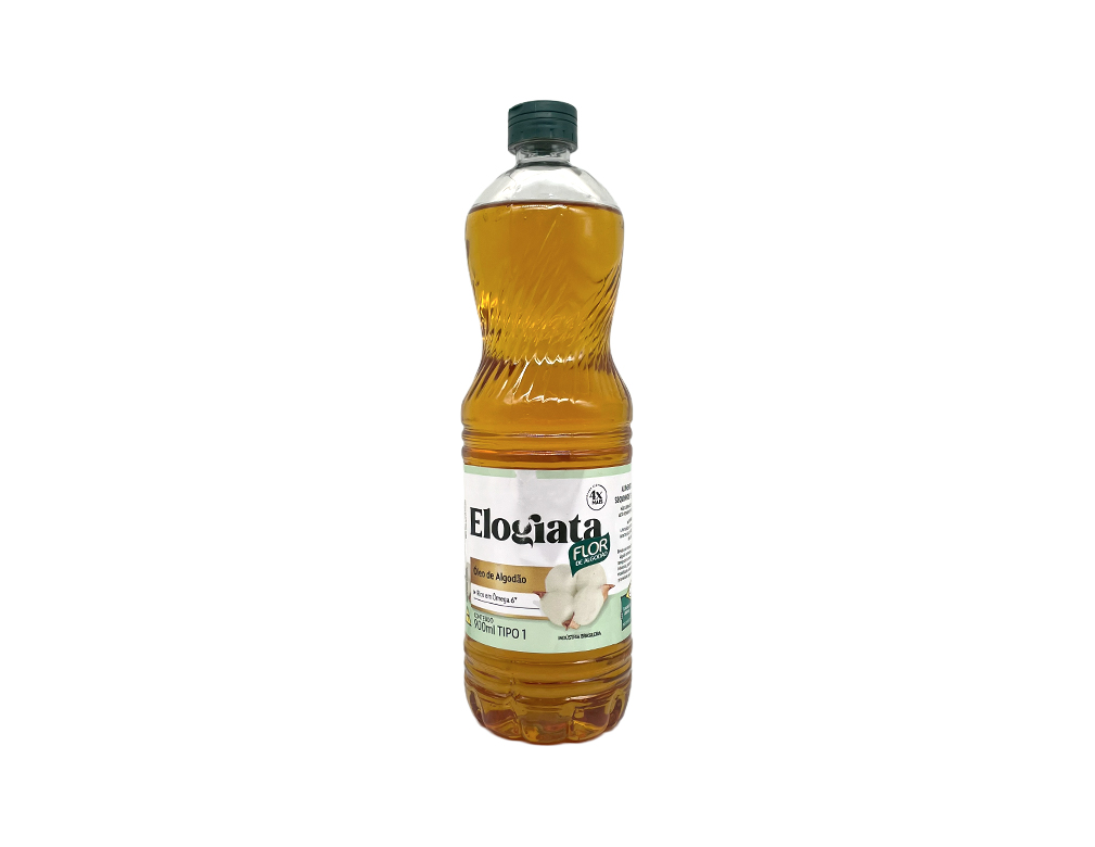 ÓLEO DE ALGODÃO ELOGIATA FLOR DE ALGODÃO 900 ML (CX 20 FR)